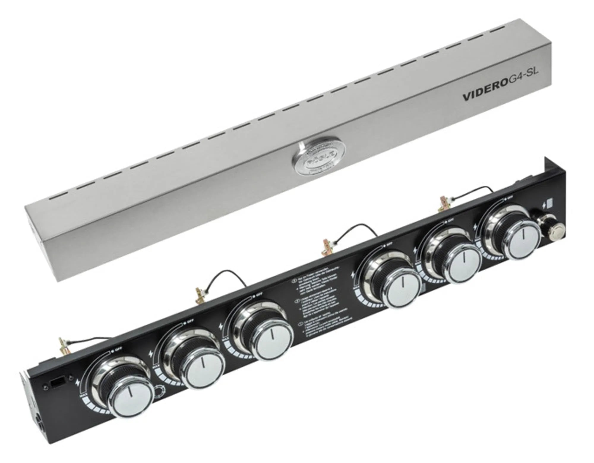 Robuste G4-SL Bedienkonsole von RÖSLE: Präzise Gassteuerung, einfache Montage, ideal für perfekte Grillergebnisse.