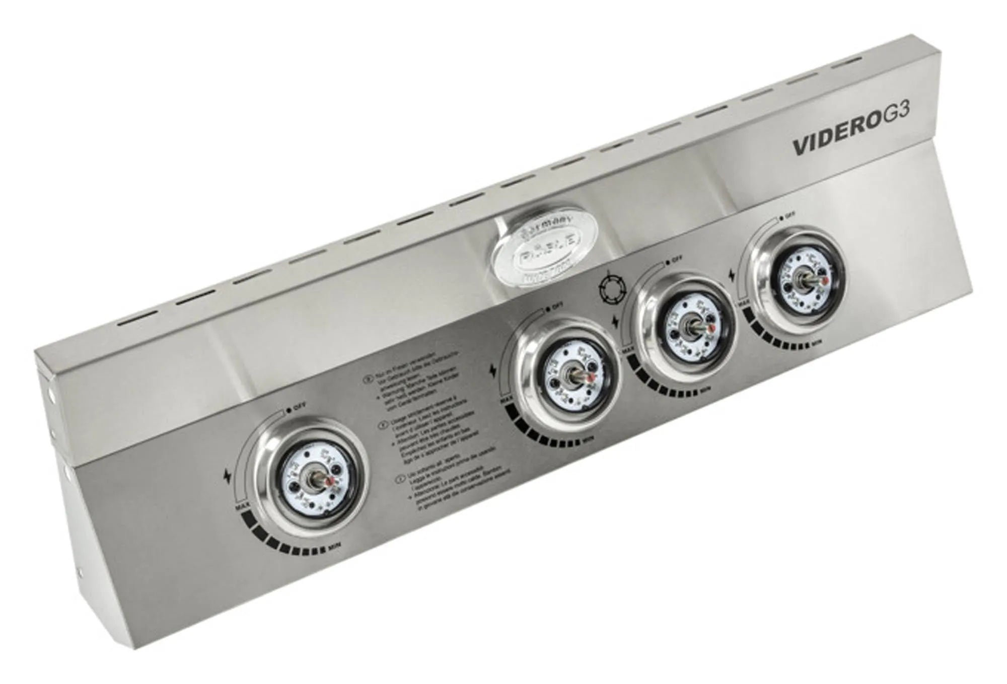 Elegante RÖSLE Videro G3 Konsole für präzises Grillvergnügen.