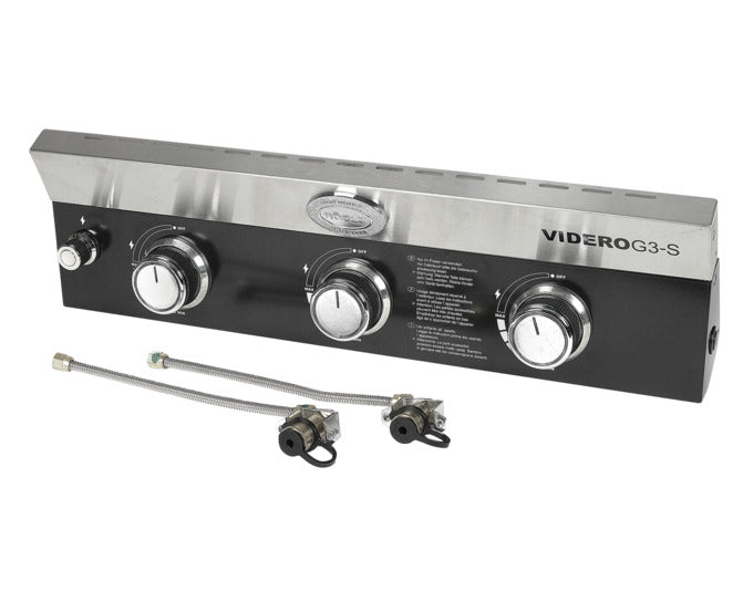 Das RÖSLE Bedienfeld Videro G3-S ab 2021 bietet intuitive Steuerung und modernes Design für Ihren Grill.
