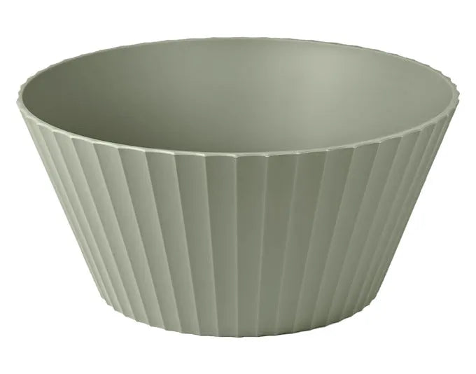 BLIM PLUS Schüssel Nettuno Gr. L ø 25 cm H 12 cm grün in  präsentiert im Onlineshop von KAQTU Design AG. Schale ist von BLIMPLUS