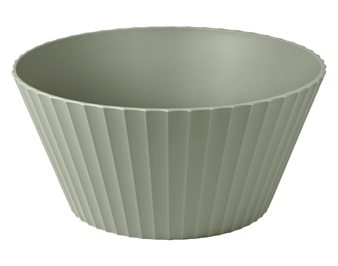 BLIM PLUS Schüssel Nettuno Gr. L ø 25 cm H 12 cm grün in  präsentiert im Onlineshop von KAQTU Design AG. Schale ist von BLIMPLUS