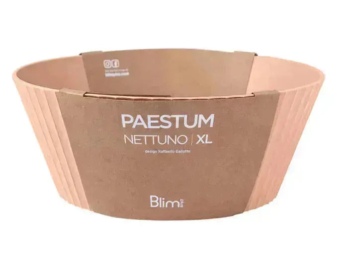 BLIM PLUS Schüssel Nettuno Gr. XL ø 30 cm H 12 cm rosa in  präsentiert im Onlineshop von KAQTU Design AG. Schale ist von BLIMPLUS