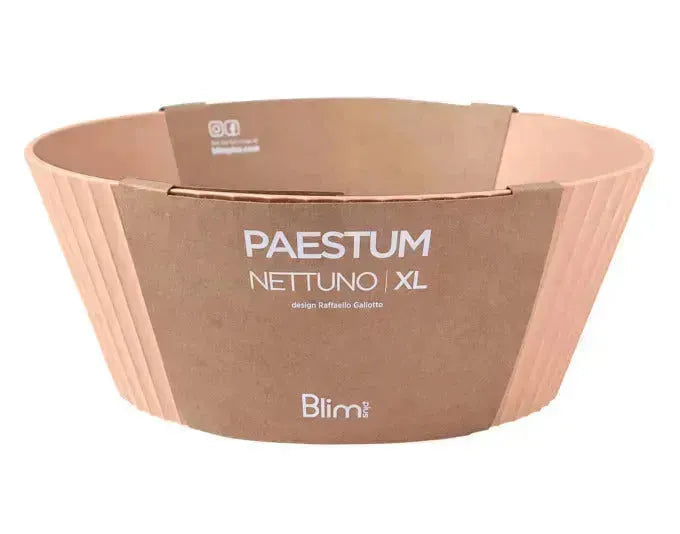 BLIM PLUS Schüssel Nettuno Gr. XL ø 30 cm H 12 cm rosa in  präsentiert im Onlineshop von KAQTU Design AG. Schale ist von BLIMPLUS