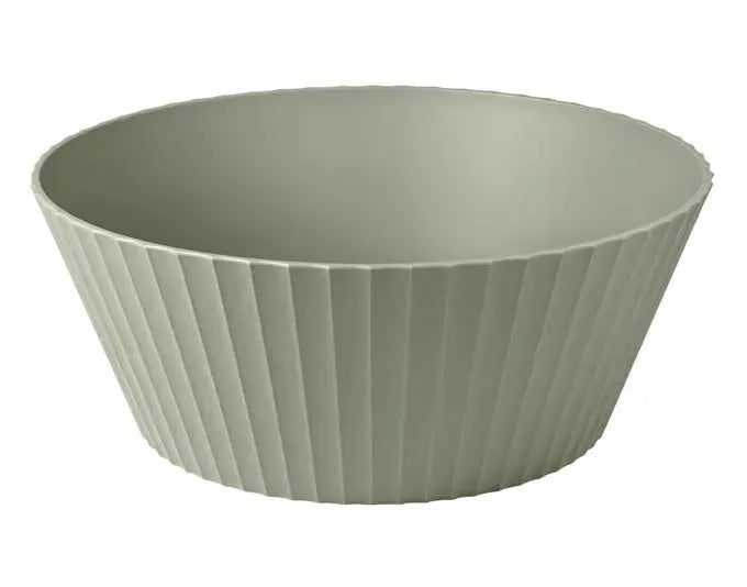 BLIM PLUS Schüssel Nettuno Gr. XL ø 30 cm H 12 cm grün in  präsentiert im Onlineshop von KAQTU Design AG. Schale ist von BLIMPLUS