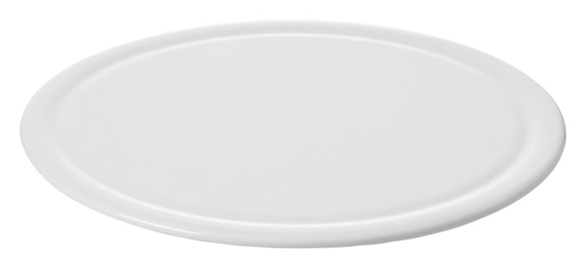 Hochwertiger 30 cm Emaille-Deckel von RIESS: robust, hitzebeständig, leicht zu reinigen, ideal für schonendes Garen.