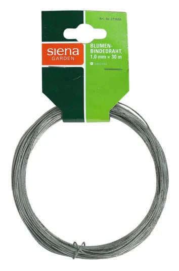 SIENA GARDEN Blumendraht verzinkt 30 m ø 1 mm in  präsentiert im Onlineshop von KAQTU Design AG. Gartenutensilien ist von SIENA GARDEN