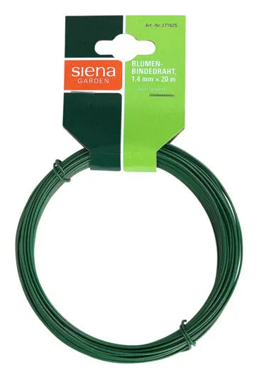 SIENA GARDEN Blumendraht grün 20 m ø 1.4 mm in  präsentiert im Onlineshop von KAQTU Design AG. Gartenutensilien ist von SIENA GARDEN