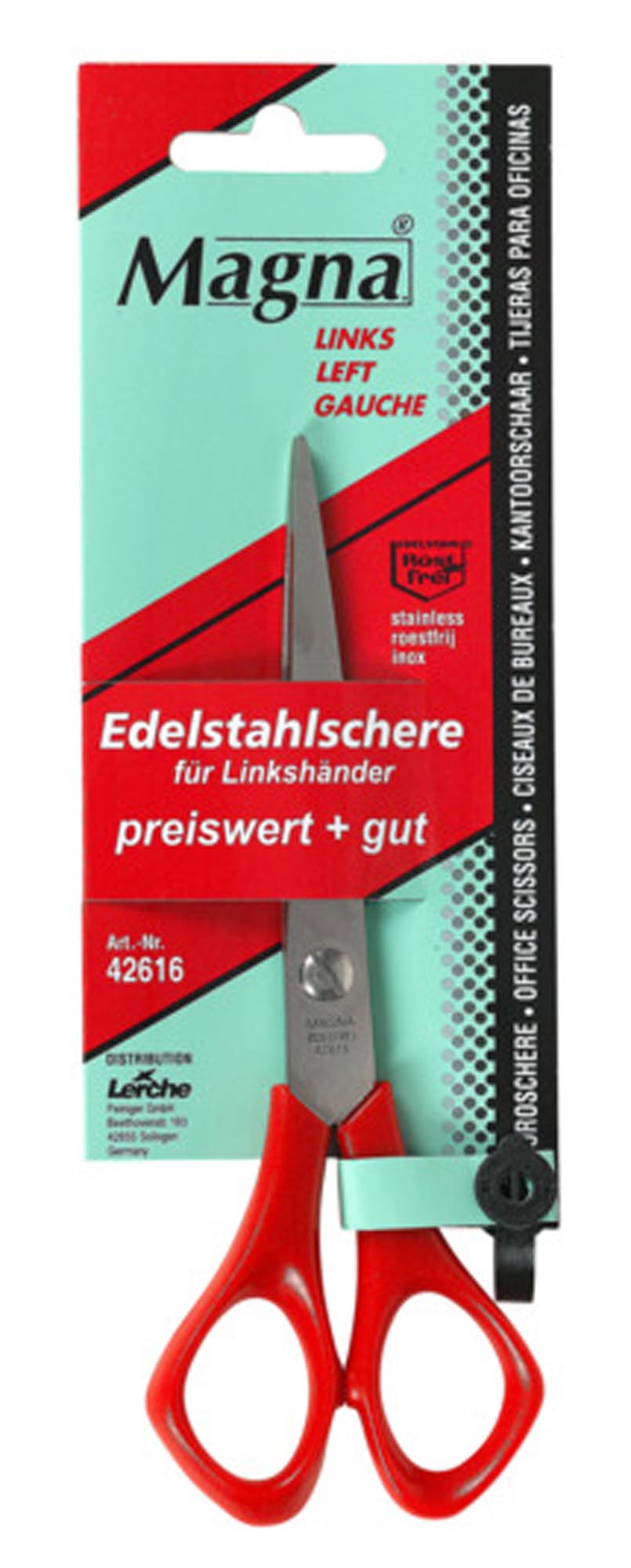 LERCHE Schere Magna 426 links 16 cm in  präsentiert im Onlineshop von KAQTU Design AG. Küchenhelfer ist von LERCHE