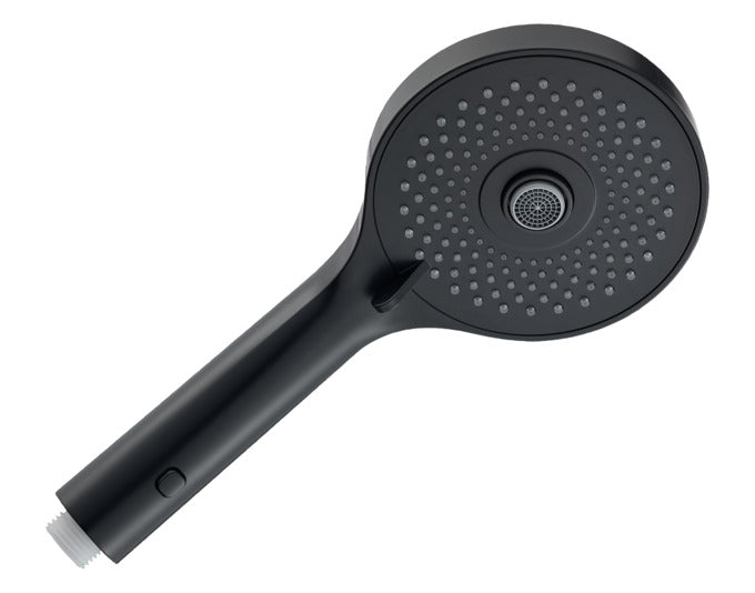 DIAQUA Duschbrause Eco Tre schwarz matt in  präsentiert im Onlineshop von KAQTU Design AG. Badzubehör ist von DIAQUA