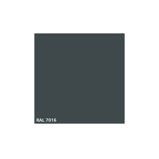 Briefkasten Flims Alu 100 in Anthrazitgrau präsentiert im Onlineshop von KAQTU Design AG. Briefkasten ist von HUBER