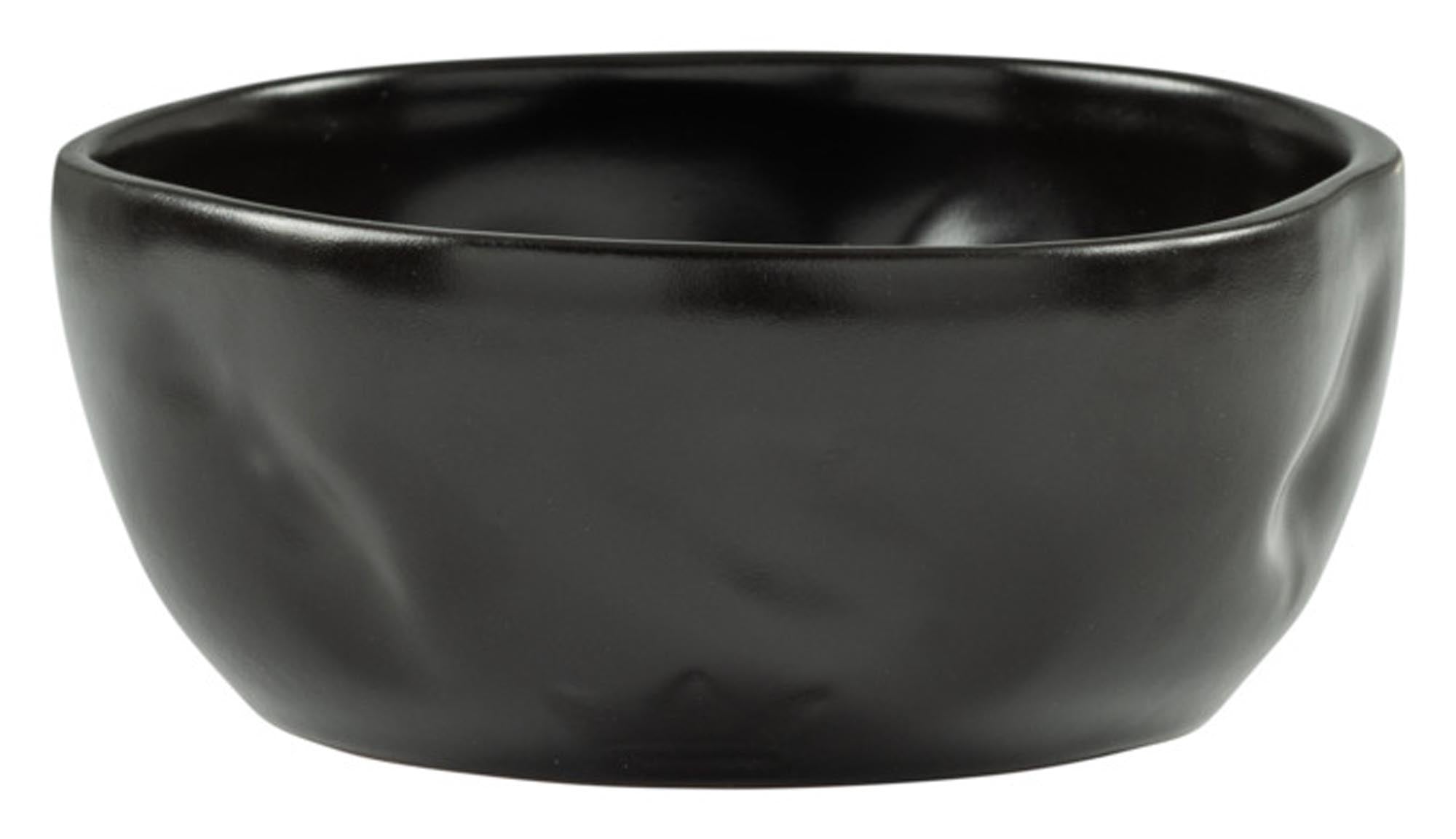 DUTCHDELUXE Schale M schwarz matt 500 ml in  präsentiert im Onlineshop von KAQTU Design AG. Schale ist von DUTCHDELUXES