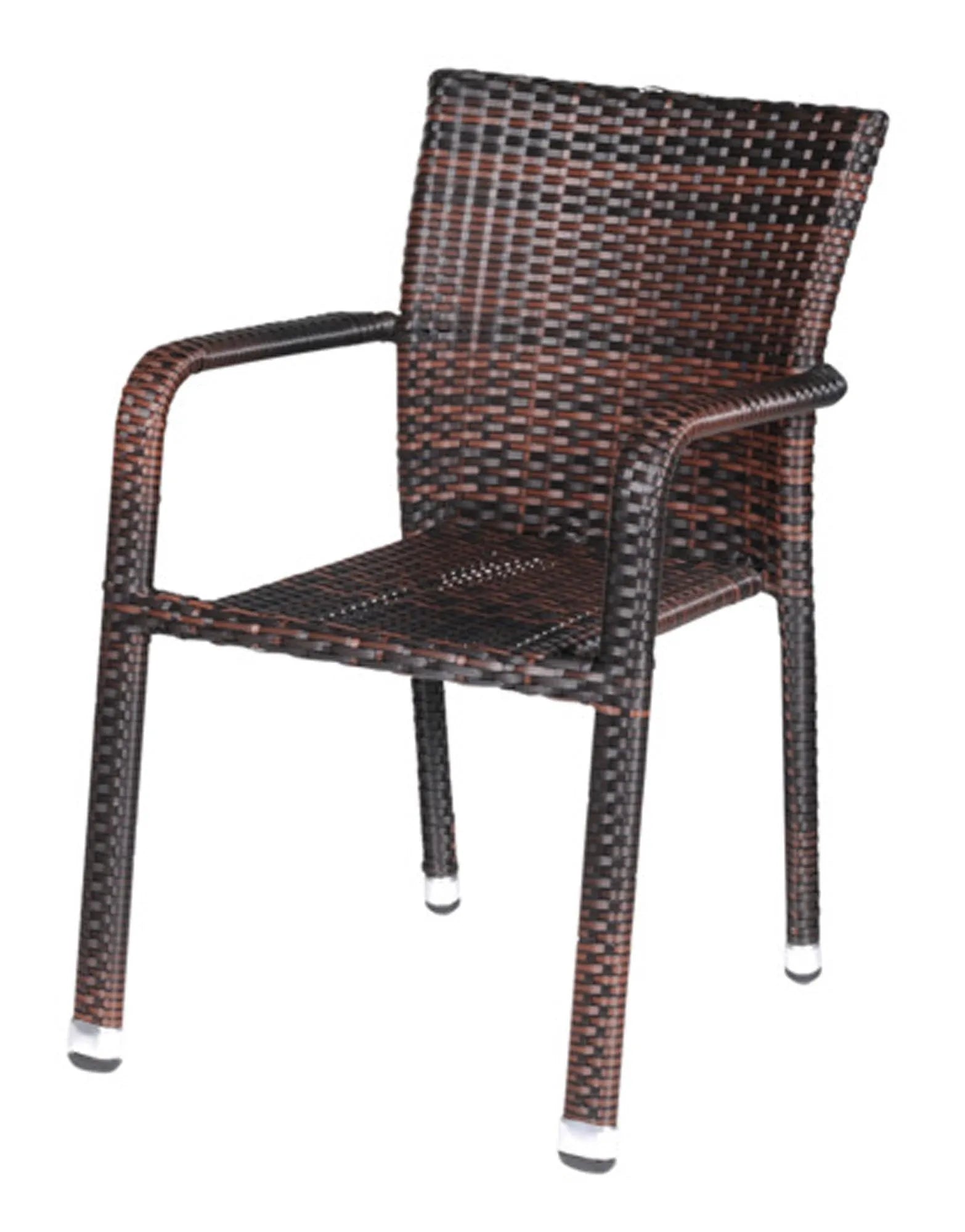 Eleganter Sessel Geflecht marron von SIENA GARDEN: wetterfest, komfortabel, pflegeleicht. Perfekt für Garten & Balkon.