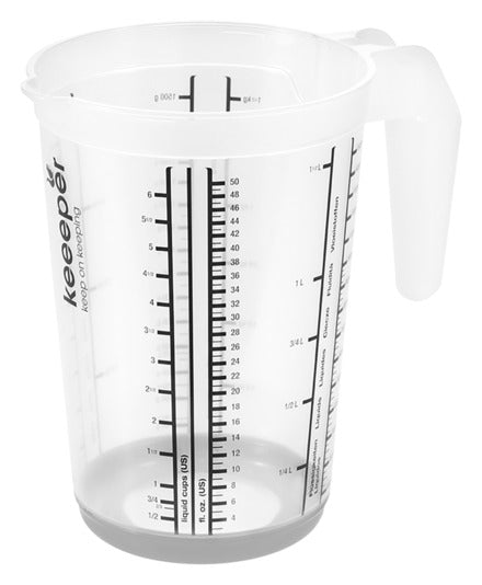 KEEEPER Messbecher mit Skala 1.5 l in  präsentiert im Onlineshop von KAQTU Design AG. Küchenhelfer ist von KEEEPER