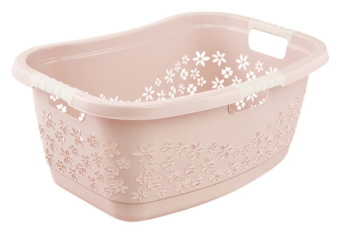 KEEEPER Wäschekorb rosé 65x45x28.5 cm in  präsentiert im Onlineshop von KAQTU Design AG. Wäschekorb ist von KEEEPER