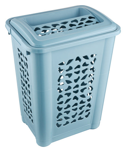 Wäschebox blau 60 l in  präsentiert im Onlineshop von KAQTU Design AG. Wäschekorb ist von KEEEPER