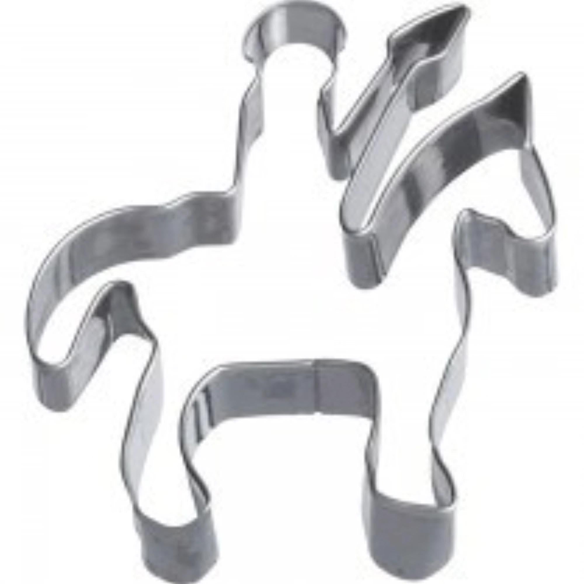 Ausstechform Ritter auf Pferd, 8,5cm in Silber präsentiert im Onlineshop von KAQTU Design AG. Ausstecher ist von Westmark