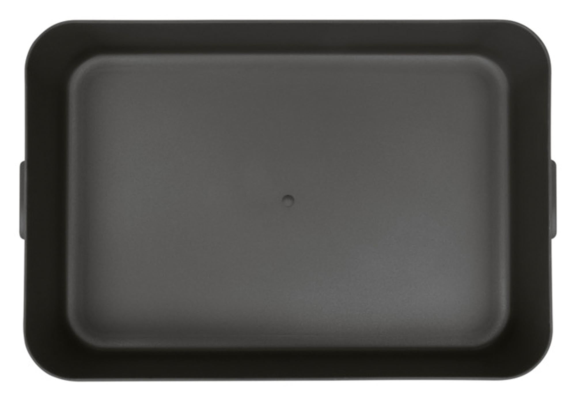 Praktische BRABANTIA Lunchbox Make & Take in Dunkelgrau, 2 l Volumen, ideal für Mahlzeiten unterwegs, stilvoll und funktional.
