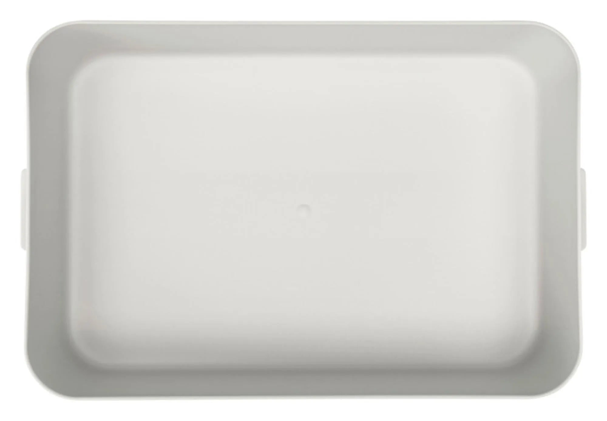 Praktische BRABANTIA Lunchbox in hellgrau, 2 l Volumen, ideal für unterwegs. Stilvolles Design, robust und leicht zu reinigen.