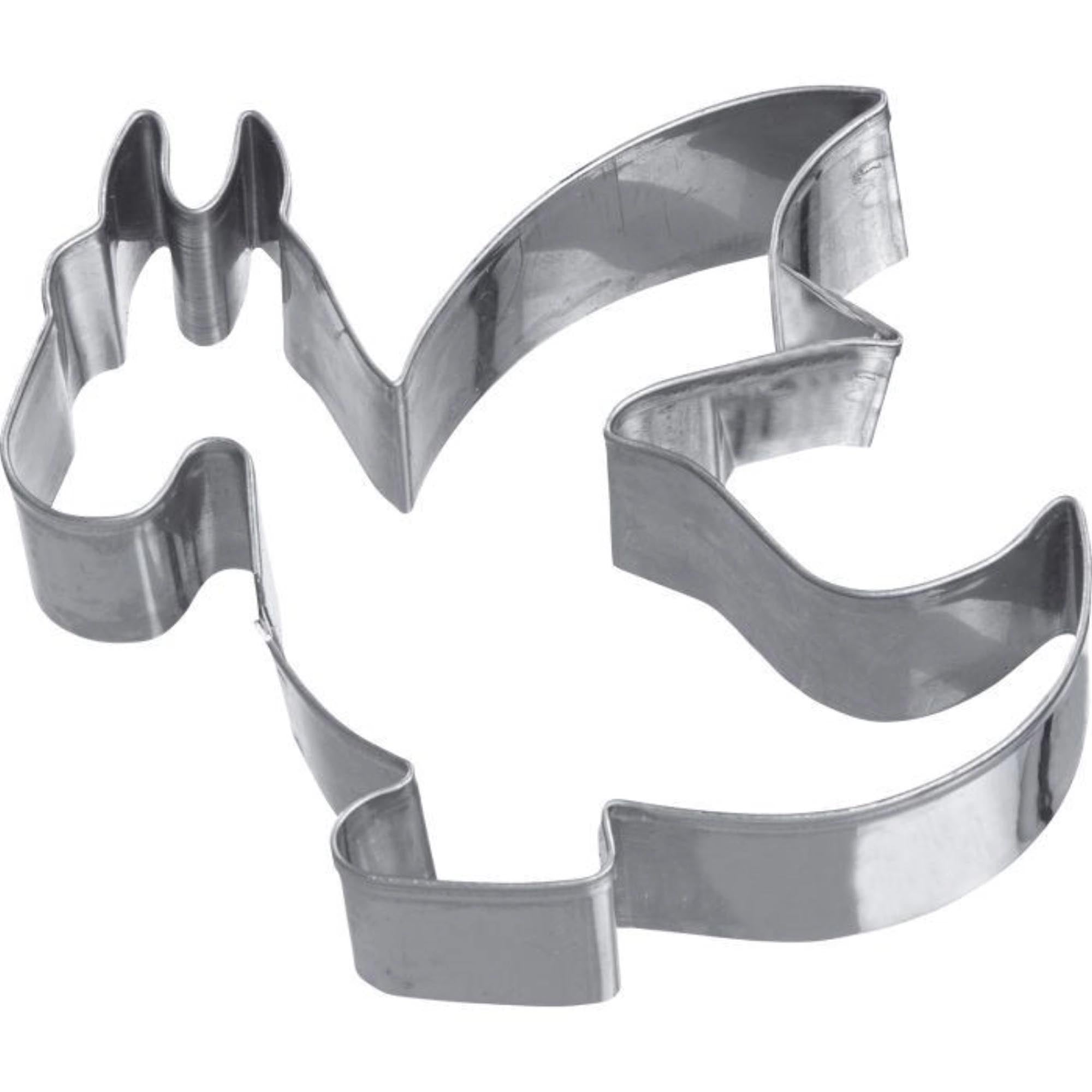 Ausstechform Drache mit Flügel, 6cm in Silber präsentiert im Onlineshop von KAQTU Design AG. Ausstecher ist von Westmark