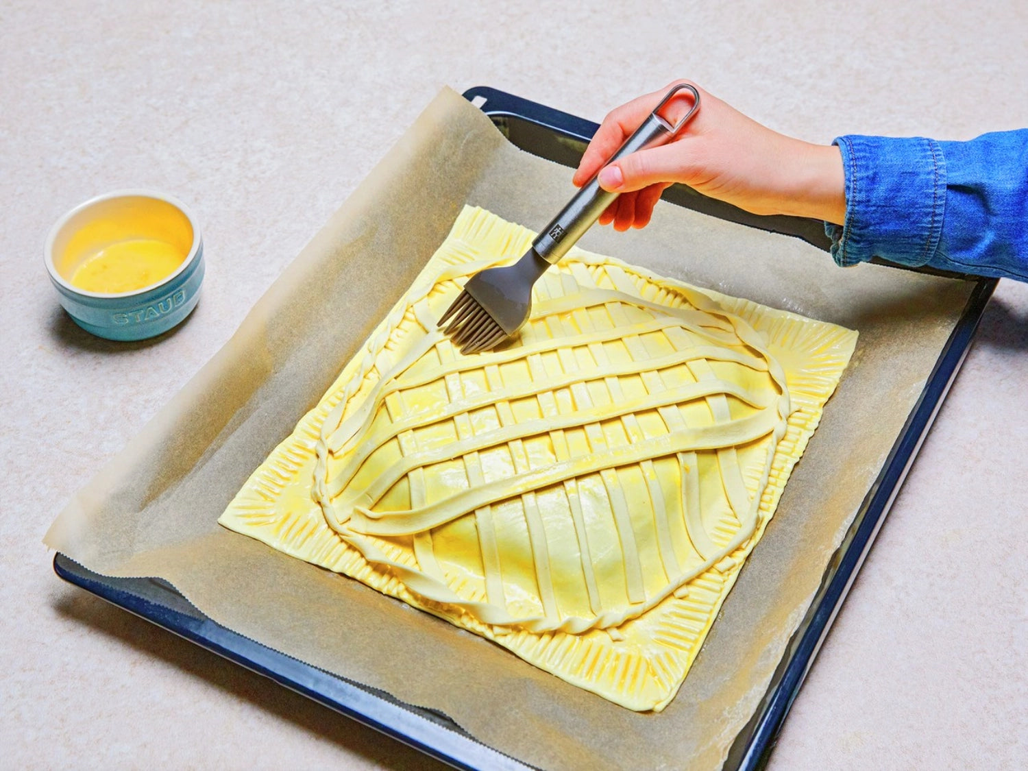 Zwilling Pro Backpinsel, 24cm, aus Silikon, ideal für präzises Backen und Kochen, langlebig und leicht zu reinigen.