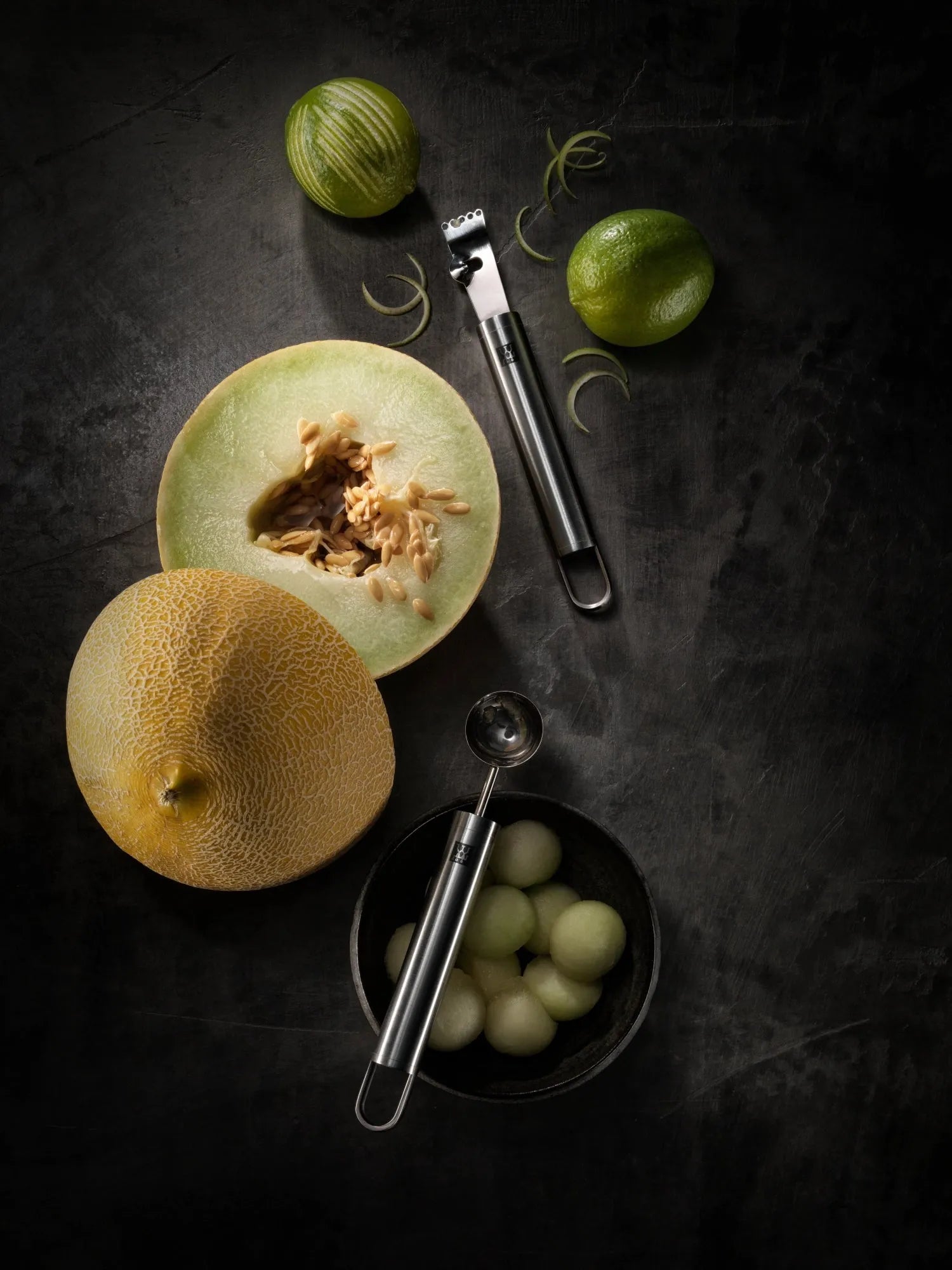 Zwilling Pro Kugelformer: Edelstahl, 17,5 cm, ideal für präzise Kugeln.