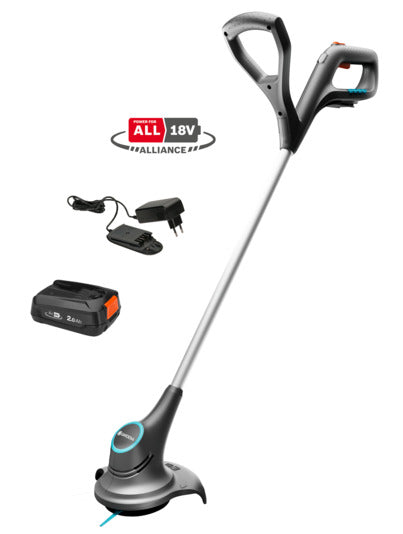 GARDENA Akku Trimmer SmallCut 23/18V Ready to use Set in  präsentiert im Onlineshop von KAQTU Design AG. Gartengeräte ist von GARDENA