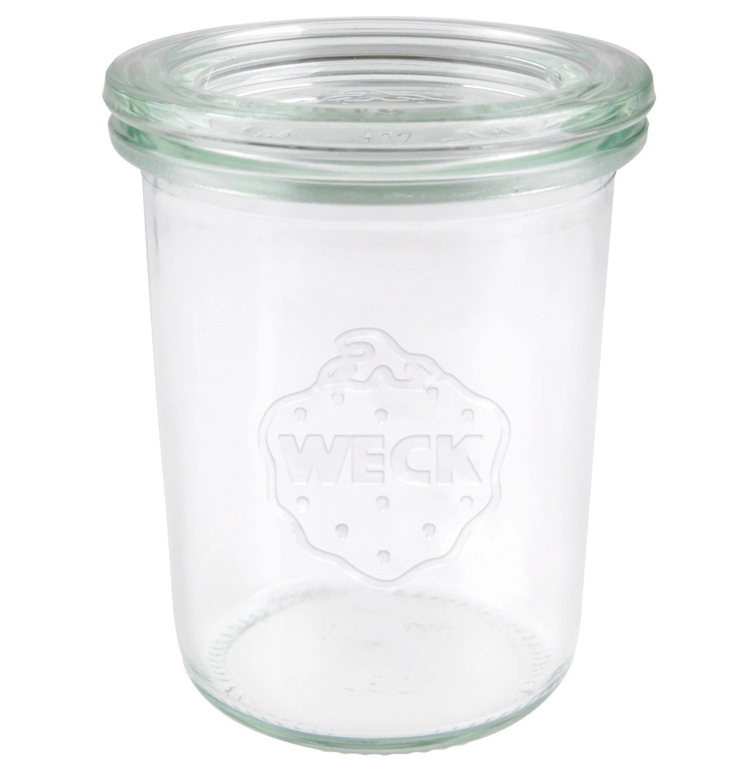WECK Mini-Sturzglas 160ml RR60 mit Deckel in Transparent präsentiert im Onlineshop von KAQTU Design AG. Aufbewahrungsbehälter ist von Weck