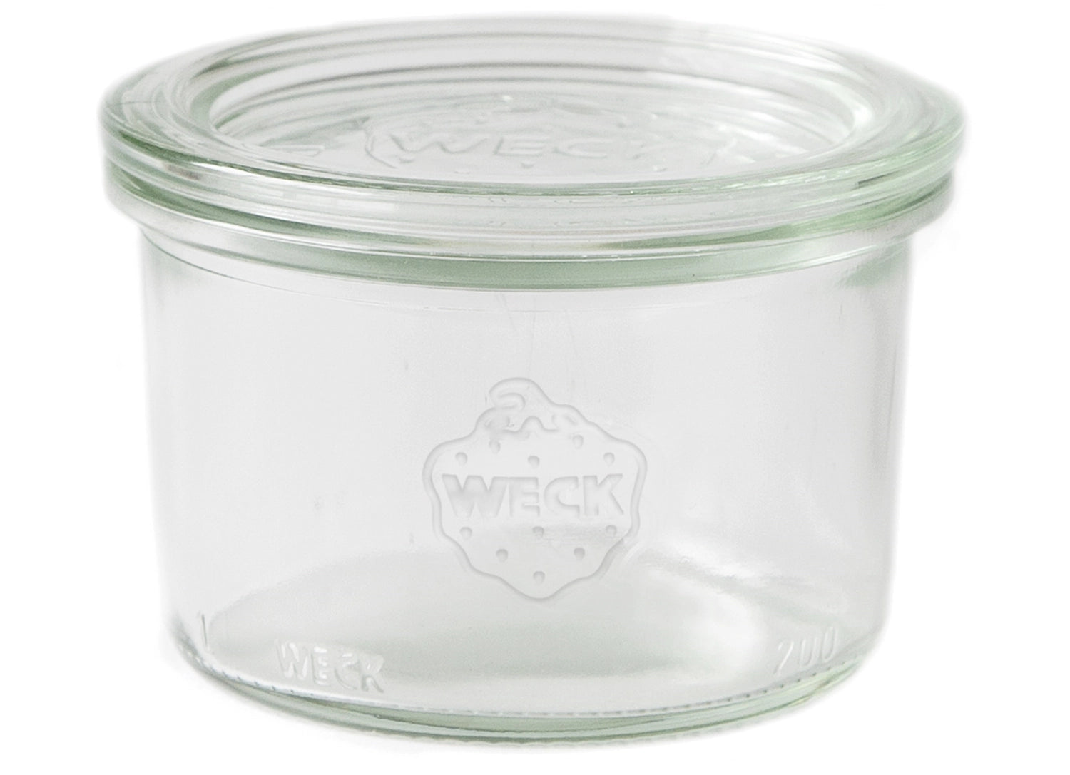 WECK Sturzglas 200ml RR80 mit Deckel