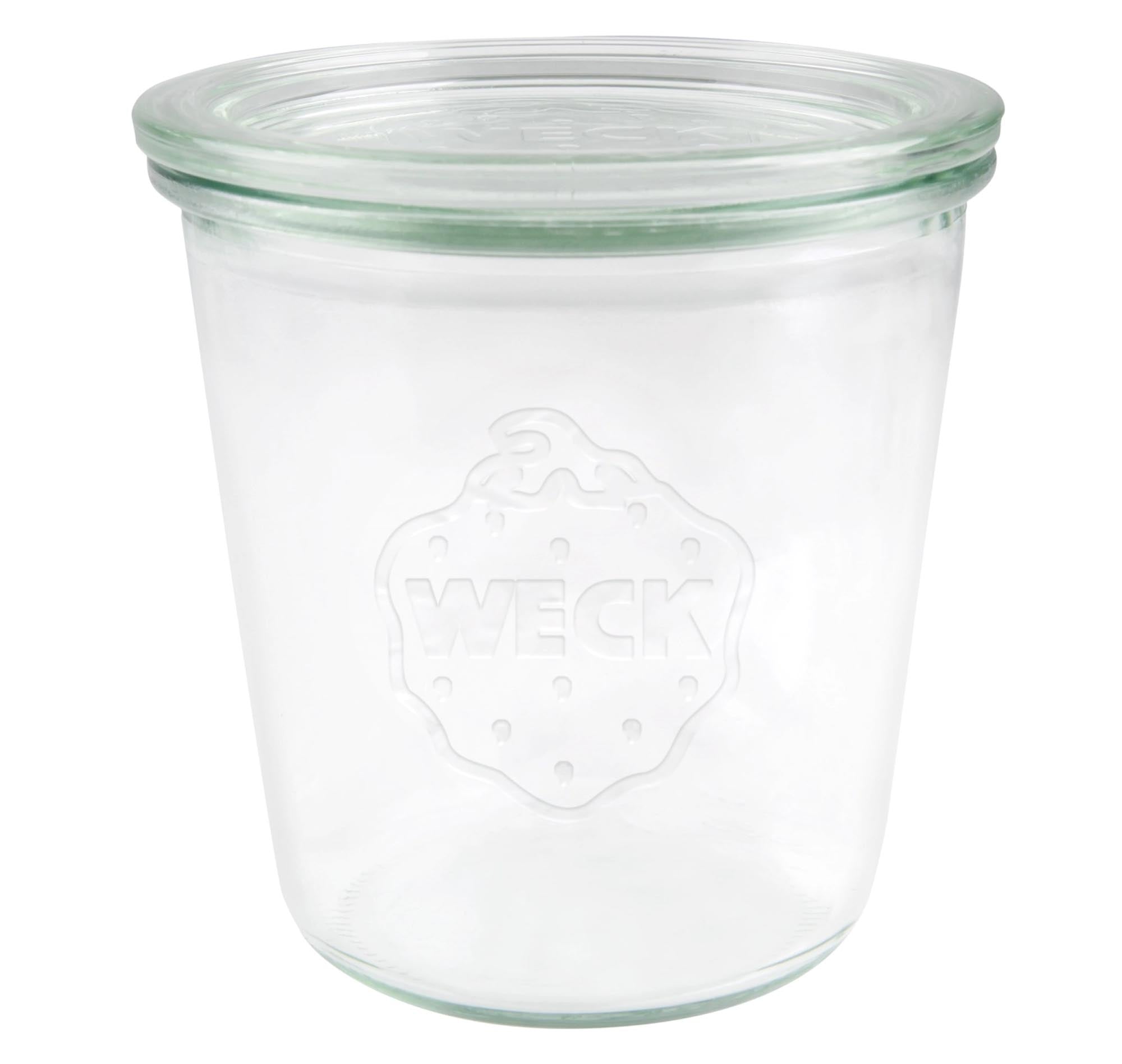 WECK Sturzglas hoch 290ml RR80 mit Deckel in Transparent präsentiert im Onlineshop von KAQTU Design AG. Aufbewahrungsbehälter ist von Weck
