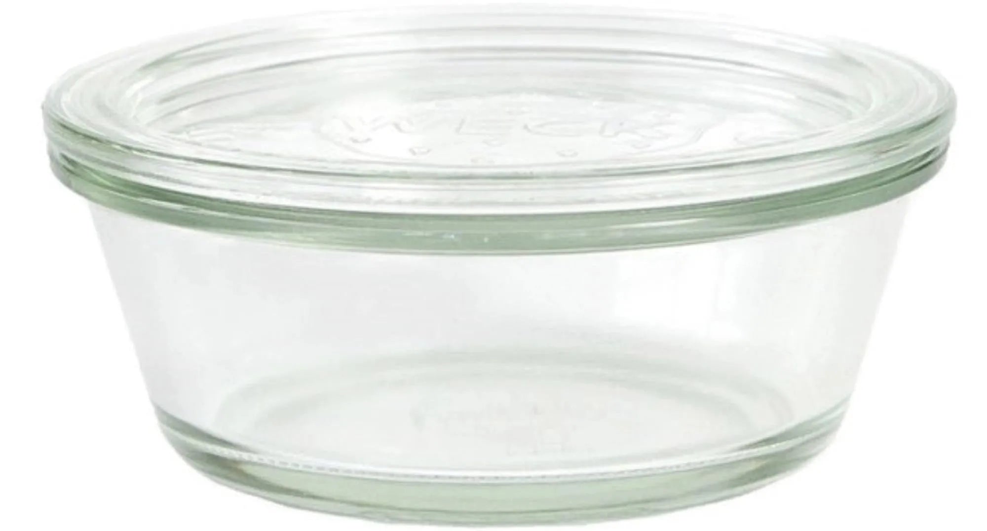 WECK Gourmetglas 300ml RR120 mit Deckel in Transparent präsentiert im Onlineshop von KAQTU Design AG. Aufbewahrungsbehälter ist von Weck