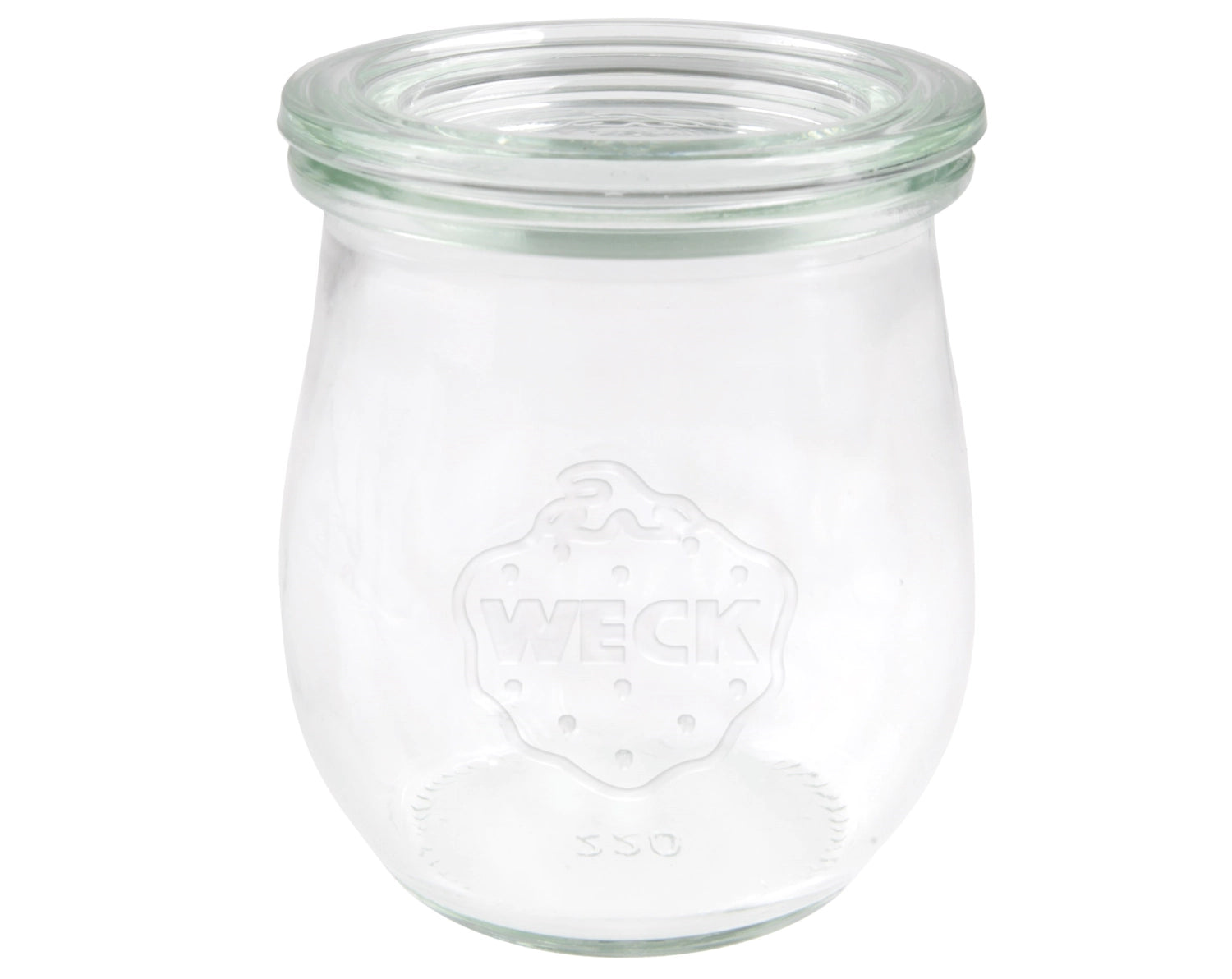WECK Mini Tulpenglas 220ml RR60 mit Deckel in Transparent präsentiert im Onlineshop von KAQTU Design AG. Aufbewahrungsbehälter ist von Weck
