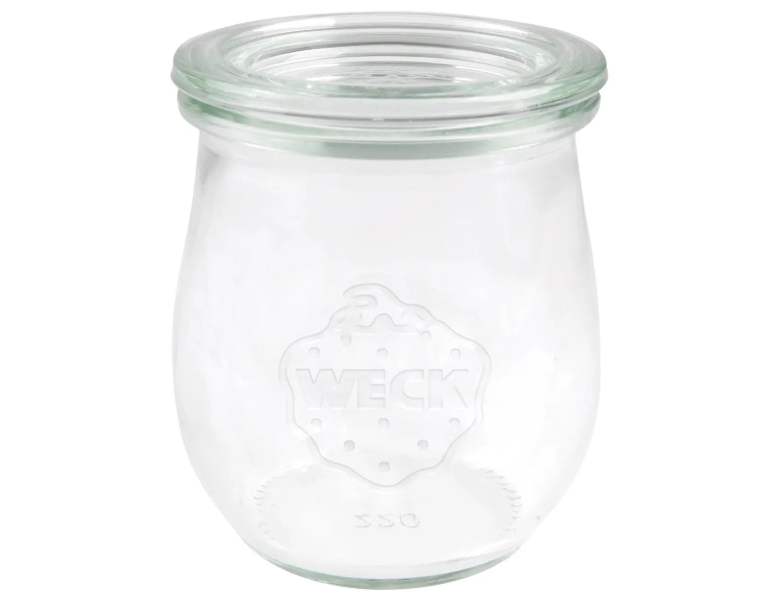 WECK Mini Tulpenglas 220ml RR60 mit Deckel in Transparent präsentiert im Onlineshop von KAQTU Design AG. Aufbewahrungsbehälter ist von Weck