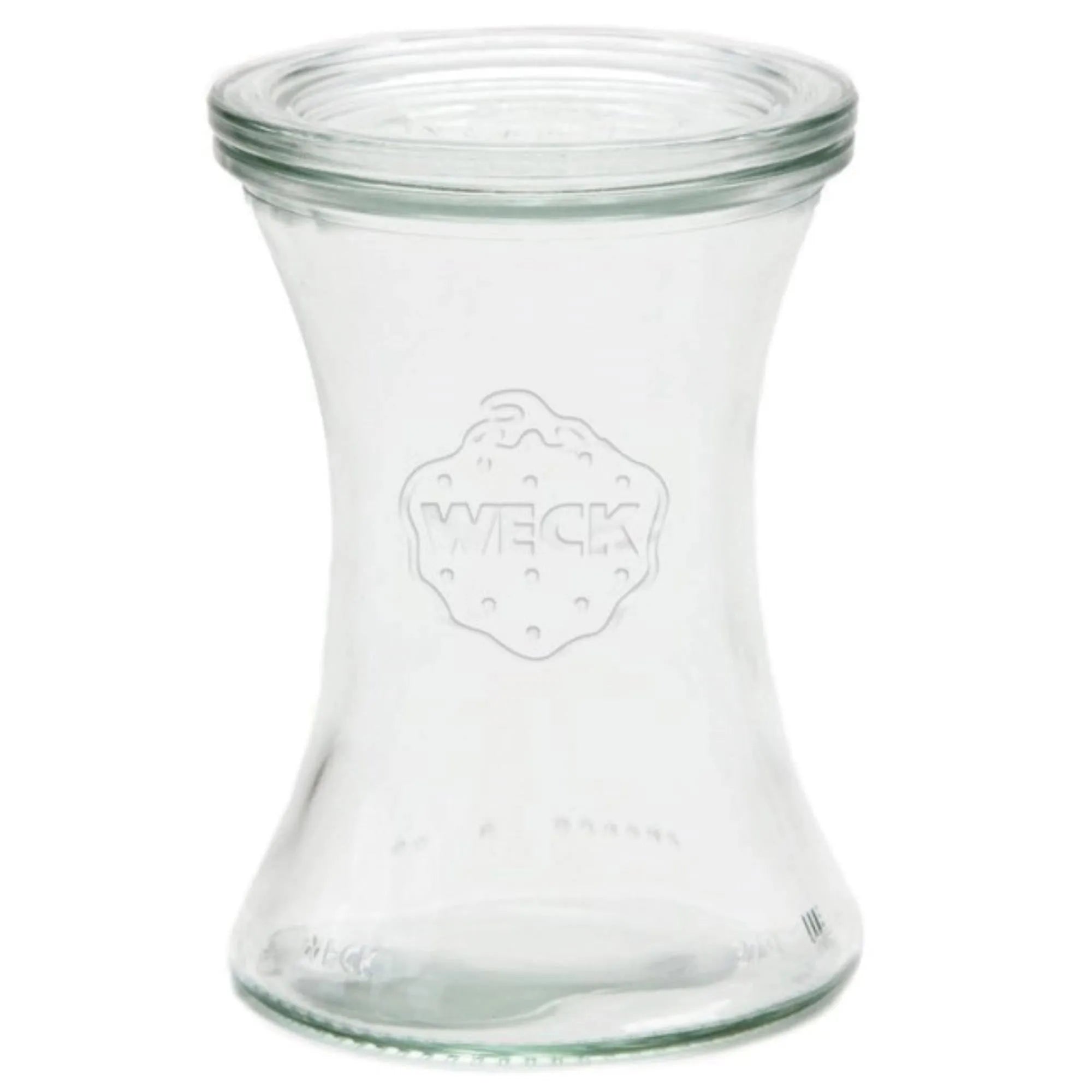 WECK Delikatessenglas 370ml RR80 mit Deckel in Transparent präsentiert im Onlineshop von KAQTU Design AG. Aufbewahrungsbehälter ist von Weck