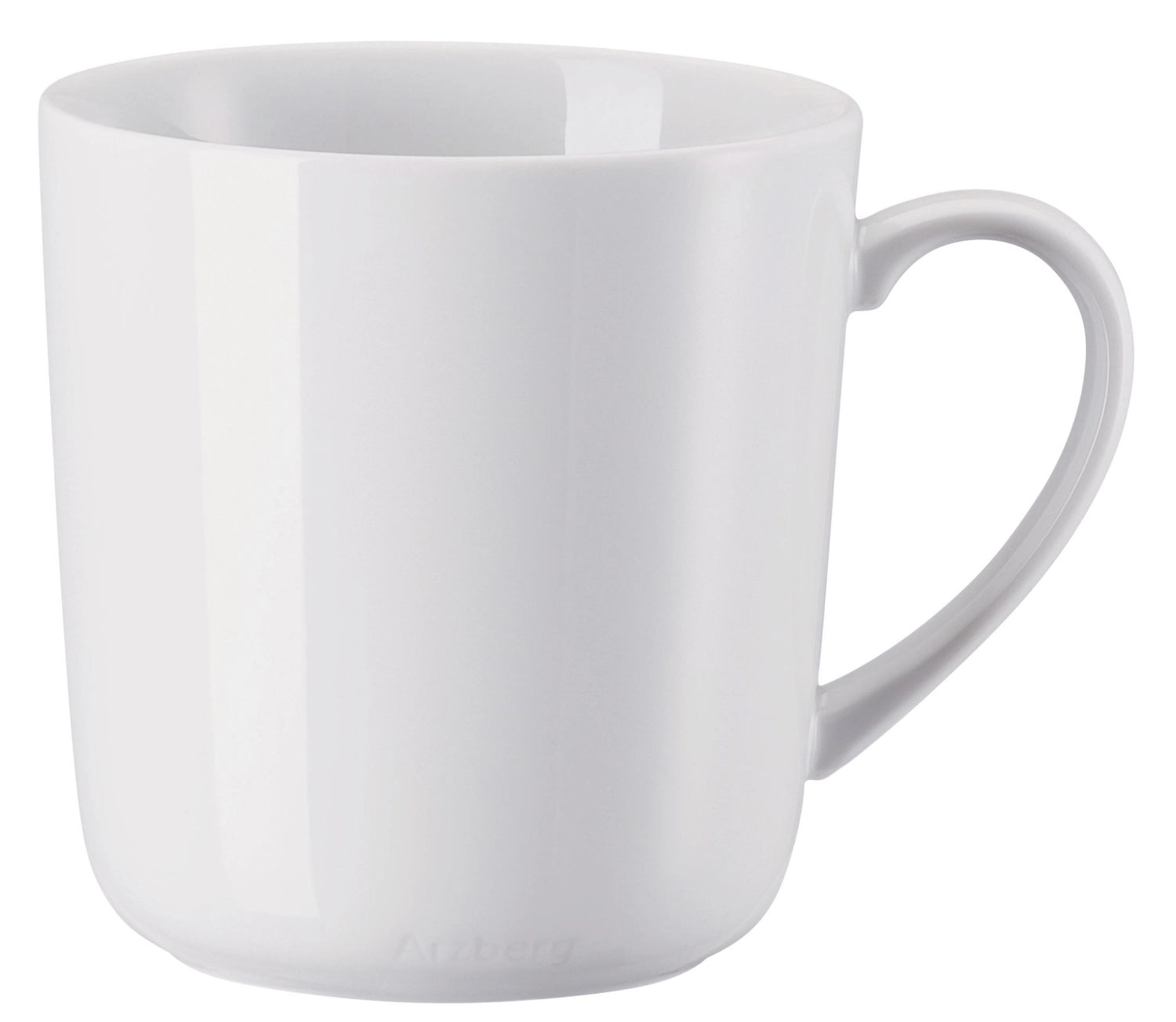 Form 1382 weiss Becher mit Henkel gross 0.38 L in Weiss präsentiert im Onlineshop von KAQTU Design AG. Tasse ist von Rosenthal