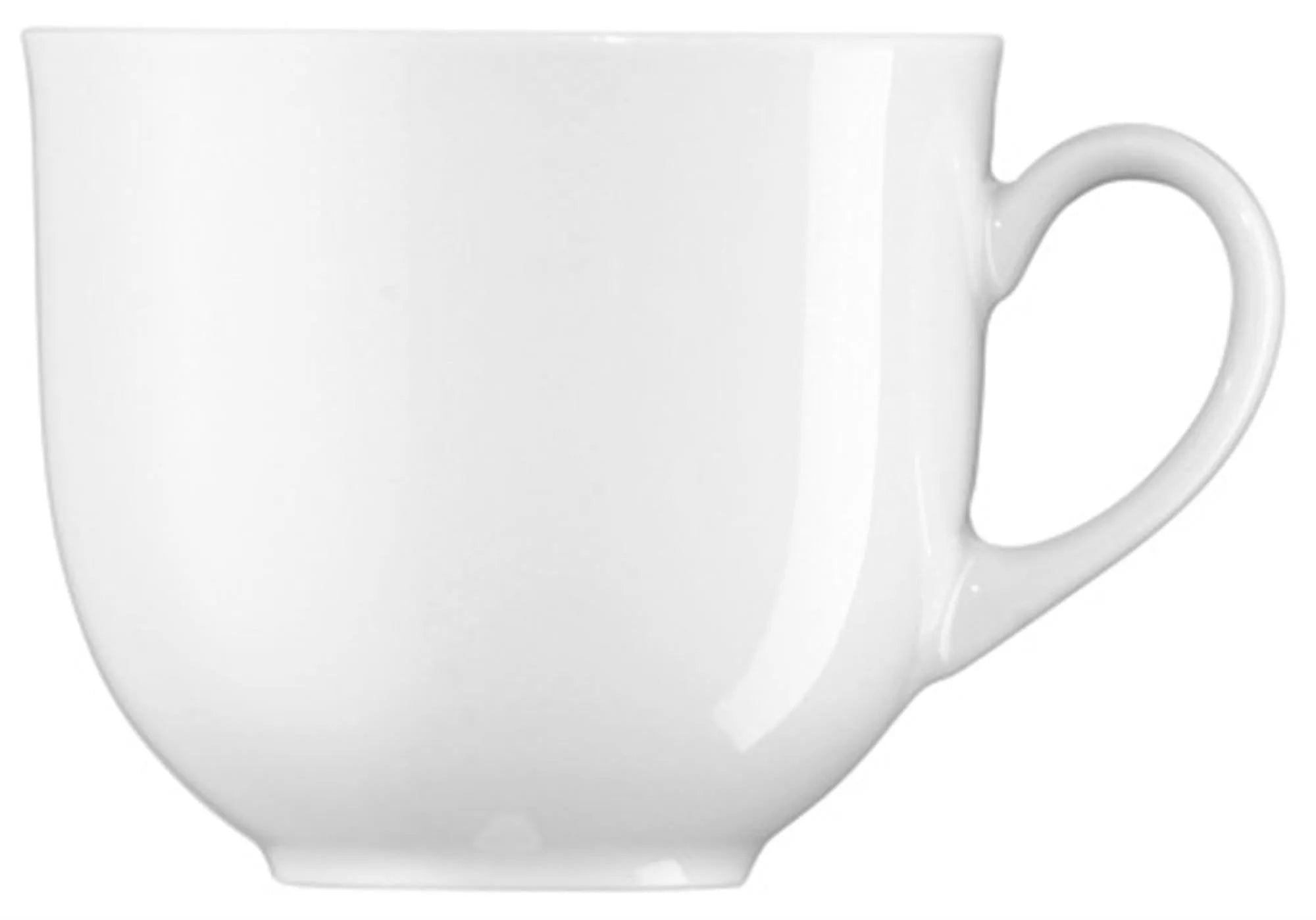 Elegante Arzberg Kaffee-Obertasse 0,21L: Hochwertiges Porzellan, ideal für Espresso, spülmaschinen- und mikrowellengeeignet.
