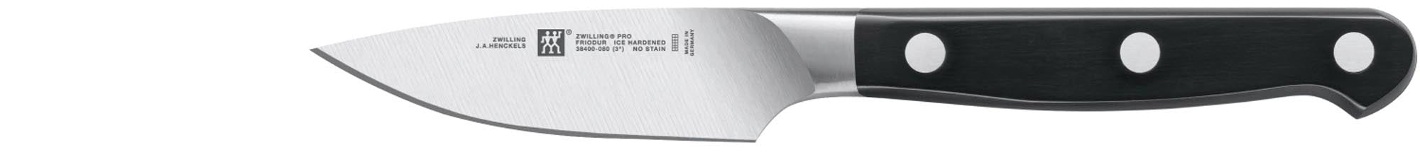 Zwilling Couteau à éplucher et à garnir Pro 80 mm