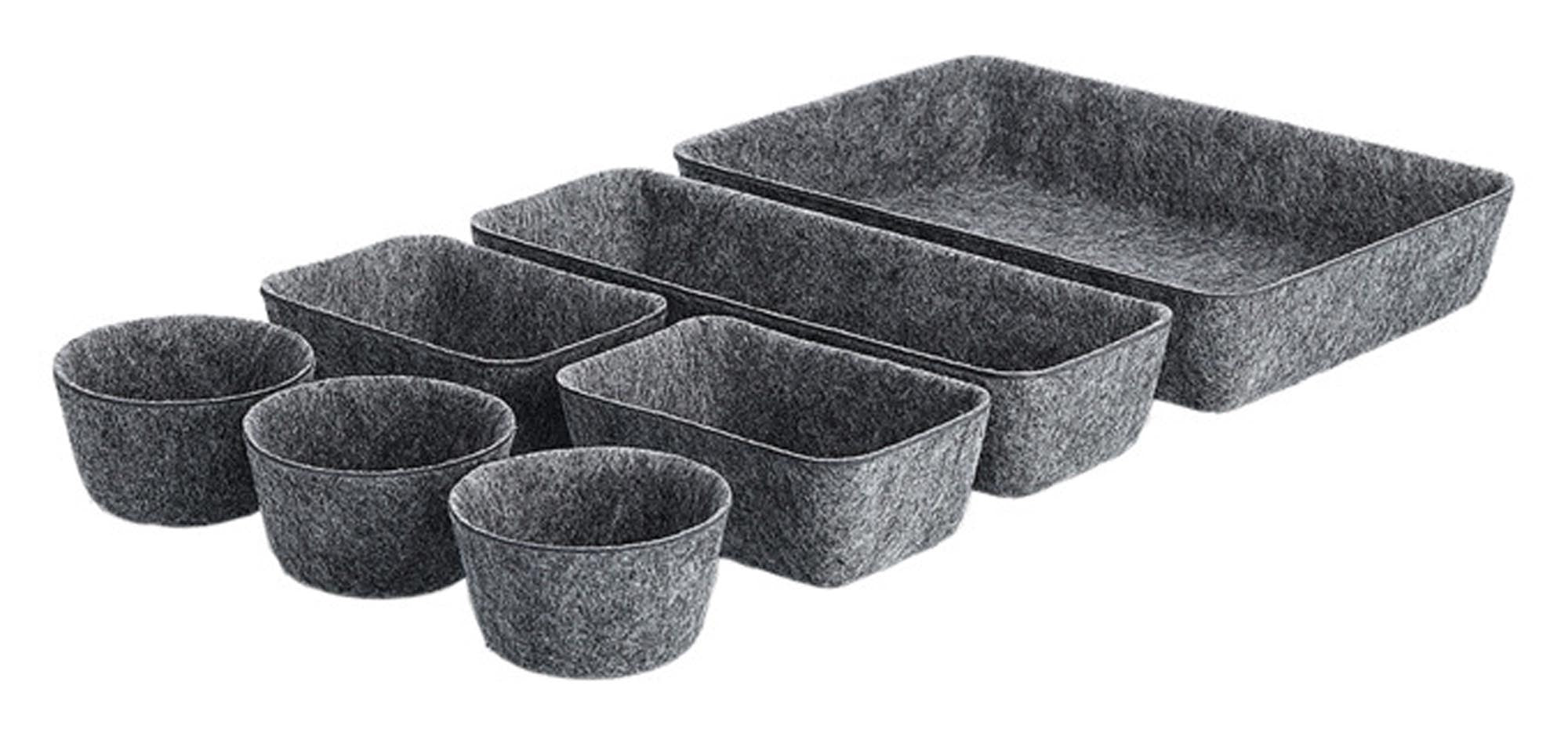 ZELLER Organizer Filz 7-teilig