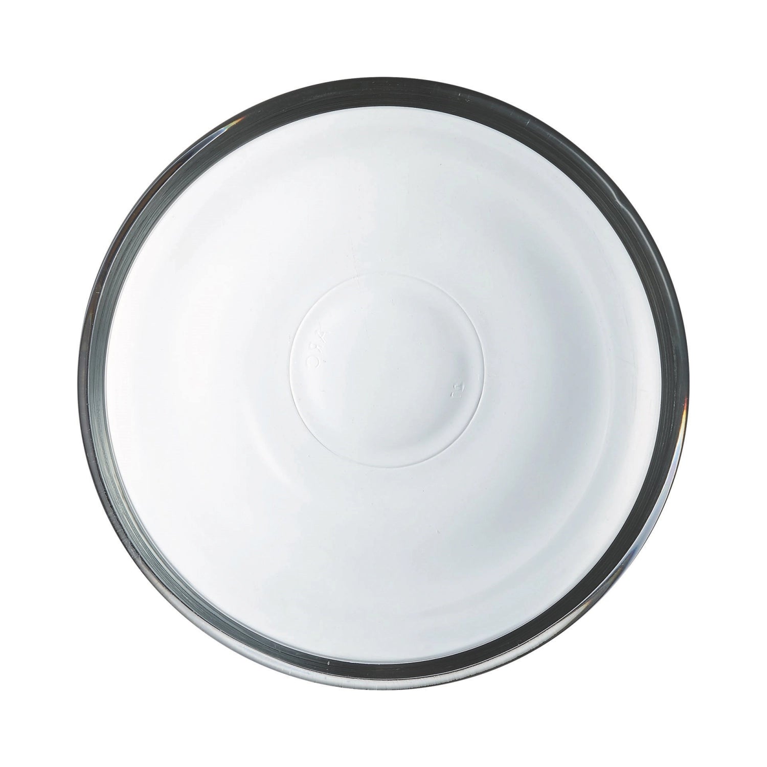 Elegante Cocoon Schüssel aus Hartglas, 12 cm Durchmesser, 6,7 cm Höhe, ideal für vielseitige Anwendungen in der Küche.