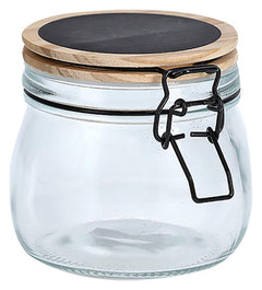 Pot de conservation ZELLER avec couvercle, couvercle pivotant 500 ml