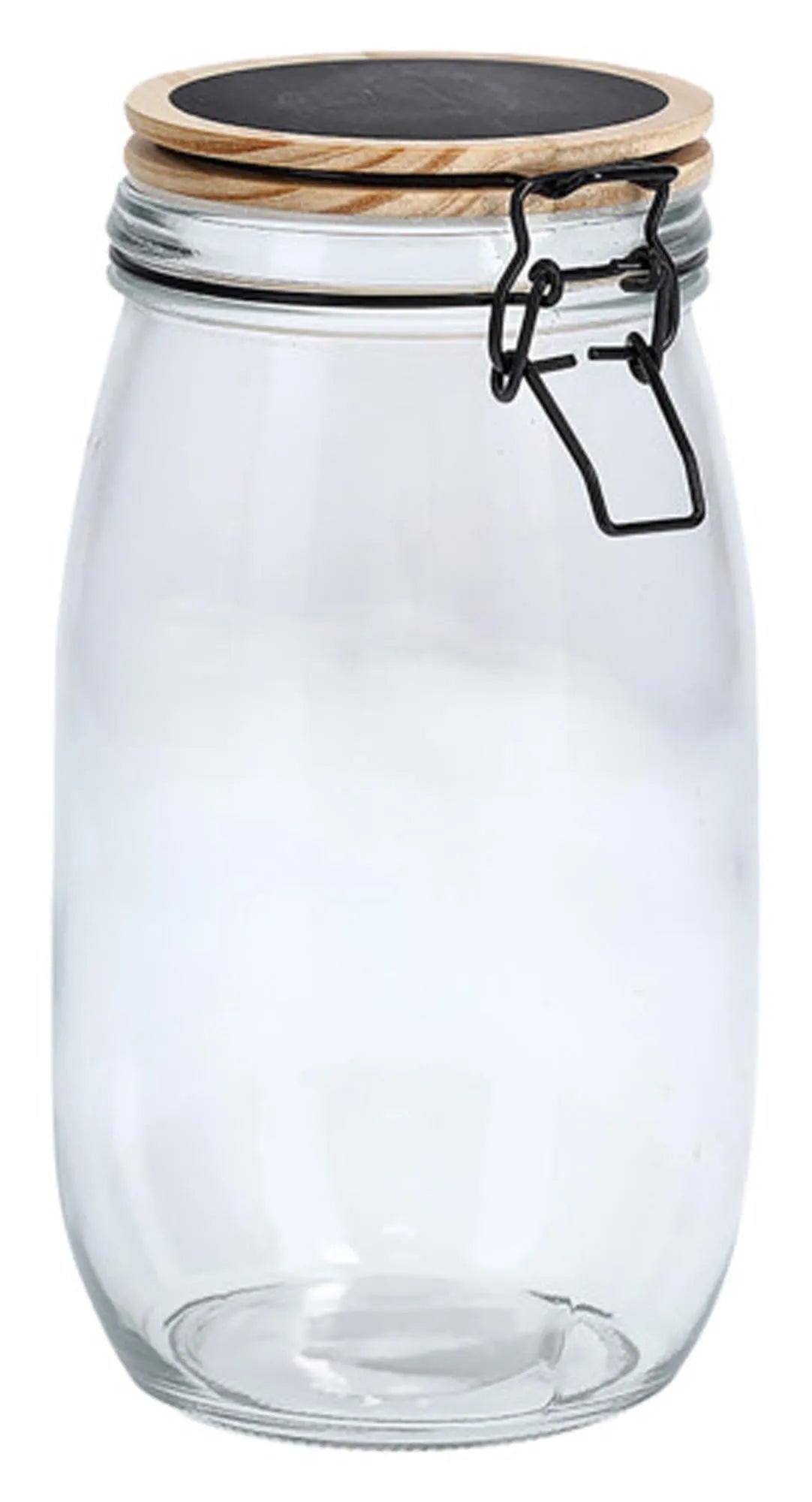 Stilvolles, BPA-freies 1500ml Vorratsglas von ZELLER PRESENT, ideal für frische Lebensmittelaufbewahrung.