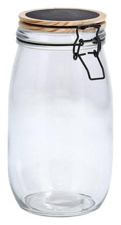 Pot de conservation ZELLER avec couvercle, couvercle pivotant 1500 ml
