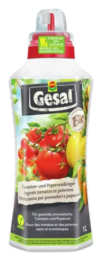 GESAL Tomaten- und Peperonidünger 1 l in  präsentiert im Onlineshop von KAQTU Design AG. Gartenpflege ist von GESAL