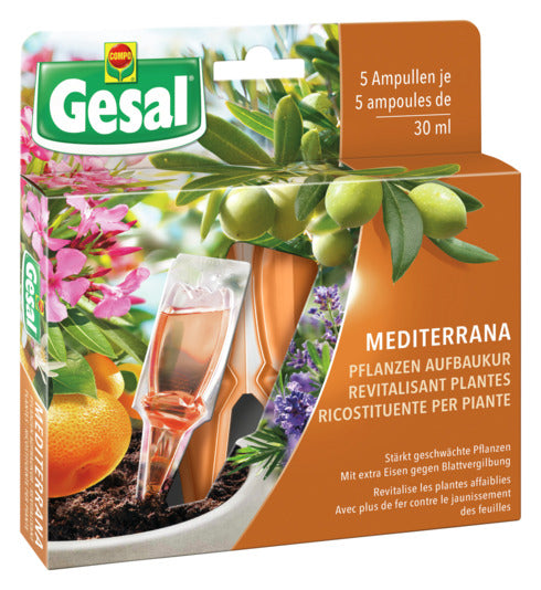 GESAL Aufbaukuhr Mediterrana 5x30 ml in  präsentiert im Onlineshop von KAQTU Design AG. Gartenpflege ist von GESAL