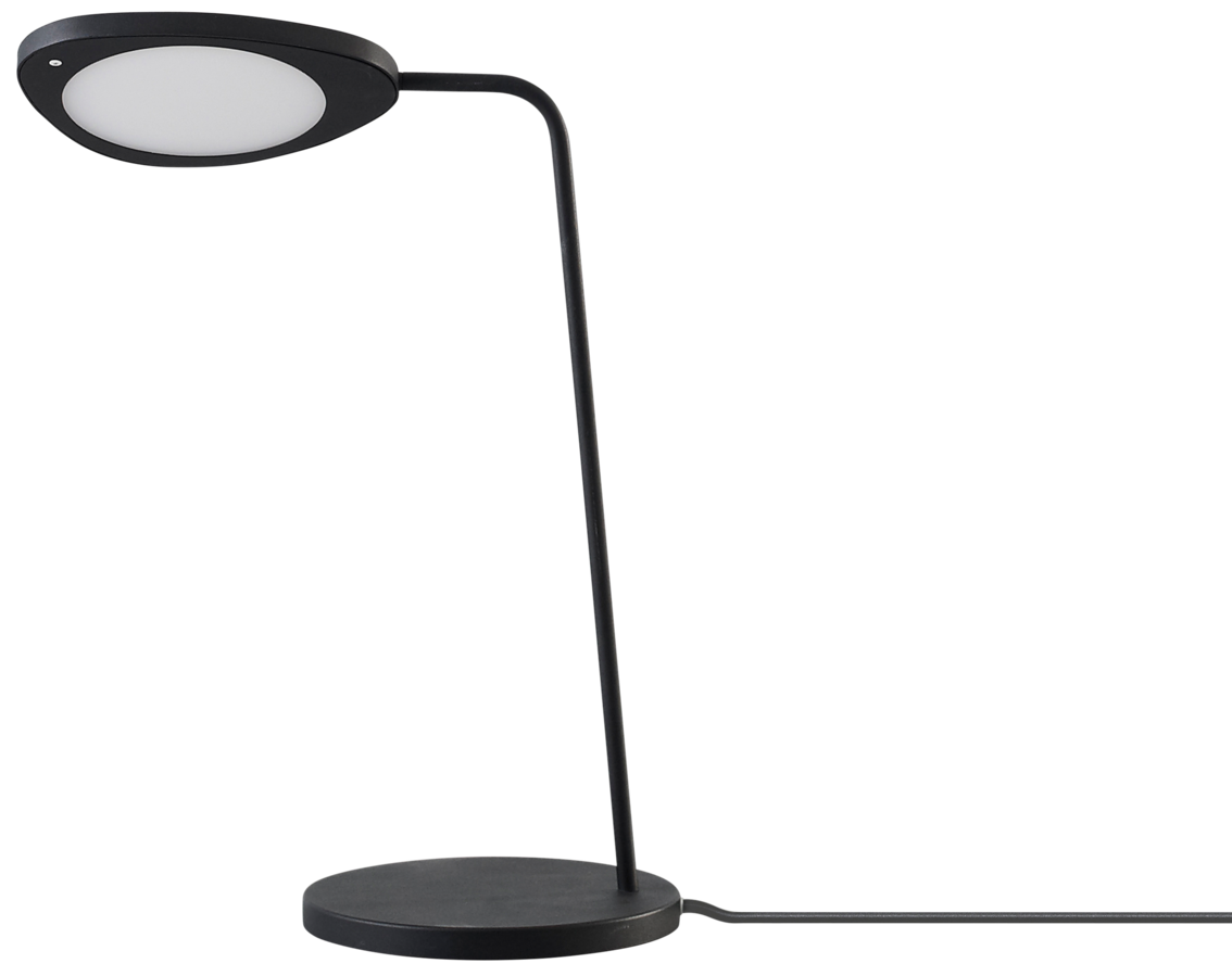 Leaf Tisch Lampe in Schwarz präsentiert im Onlineshop von KAQTU Design AG. Tischleuchte ist von Muuto
