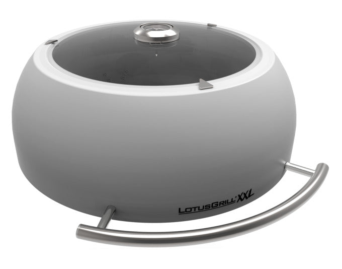 LOTUSGRILL Grillhaube XXL  Edelstahl mit Glaseinsatz ø 59.5x28 cm in  präsentiert im Onlineshop von KAQTU Design AG. Grillzubehör ist von LOTUS GRILL