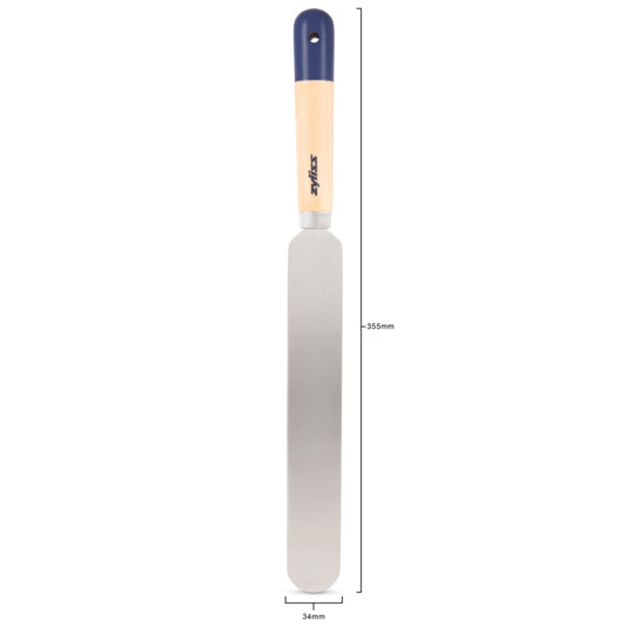 ZYLISS Palettenmesser 35.5 cm: Präzises Werkzeug für Backprofis.