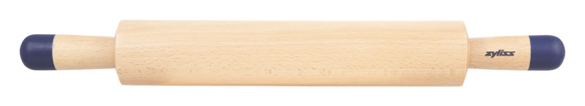ZYLISS Teigroller 46 cm: Hochwertiges Buchenholz, Antihaft, ergonomisch. Perfekt für Pizza, Plätzchen & Tartes.