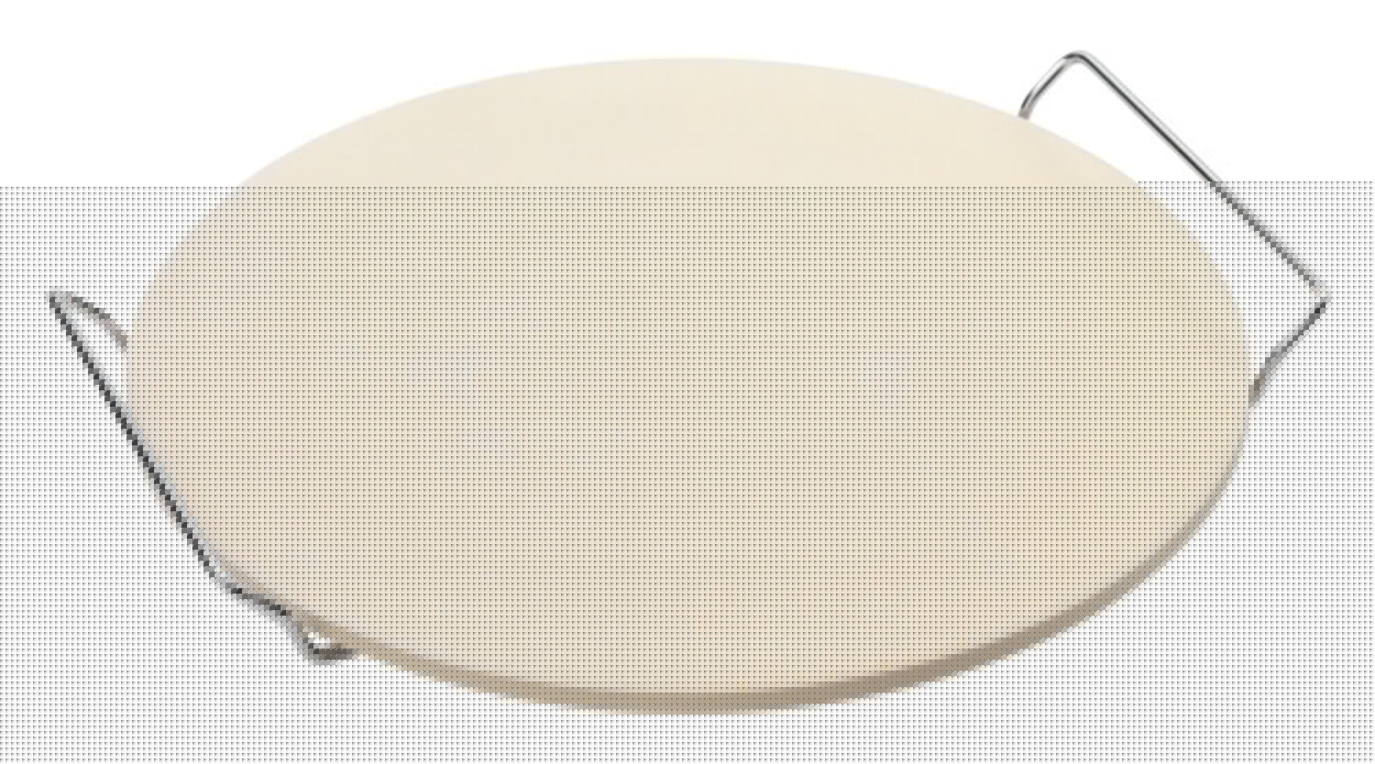 ZYLISS Backstein ø 33 cm: Perfekte Wärmeleitung für knusprige Pizzen & Brot. Hitzebeständig, leicht zu reinigen, ideal für Ofen & Grill.