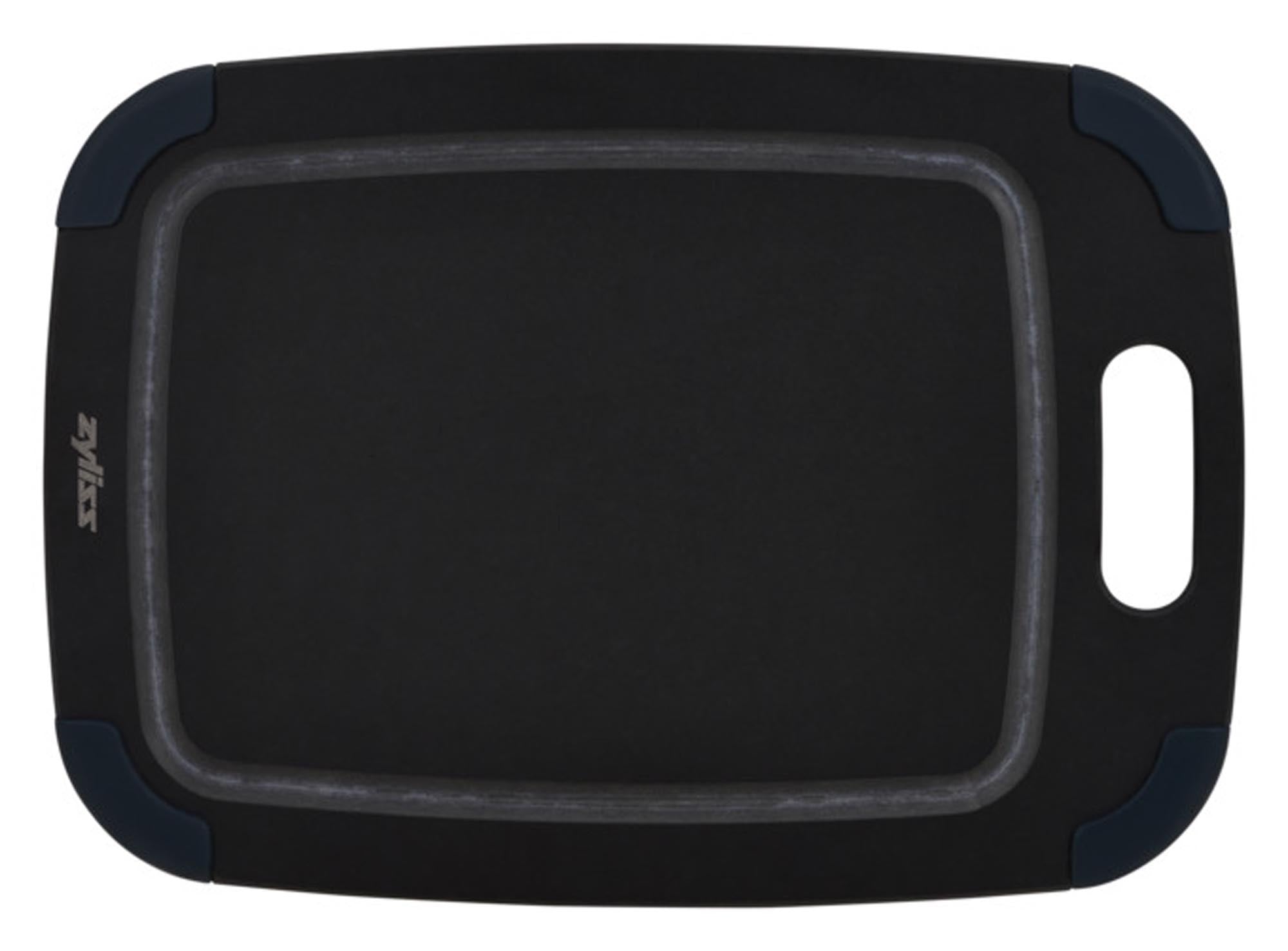 ZYLISS Holzfaser Schneidbrett 44.5x33 cm: robust, hygienisch, rutschfest, umweltfreundlich. Perfekt für Gemüse & Fleisch. Qualität & Stil.
