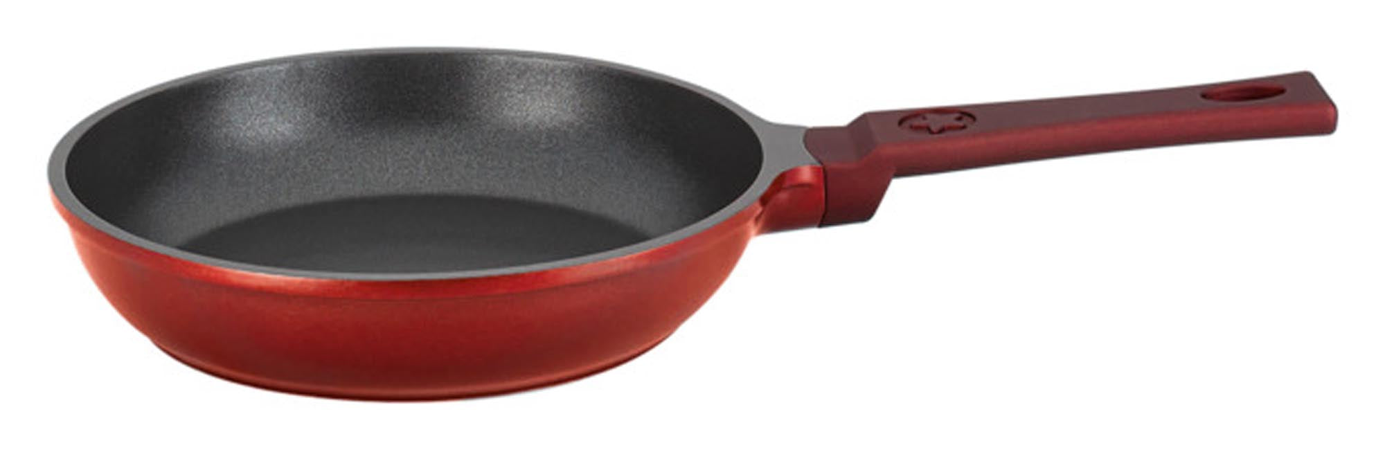 SPRING Bratpfanne Mini rot matt ø 18 cm in  präsentiert im Onlineshop von KAQTU Design AG. Bratpfanne ist von SPRING